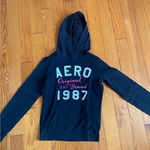 Kids navy aeropostale hoodie